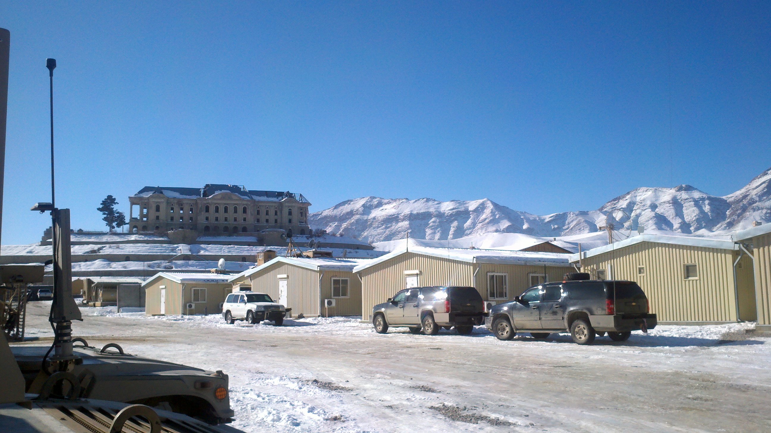 Queen's Palace in Kabul, Afghanistan.